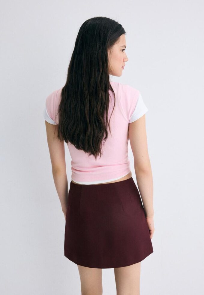 Skort mit Seitenschlitz Skort mit Seitenschlitz