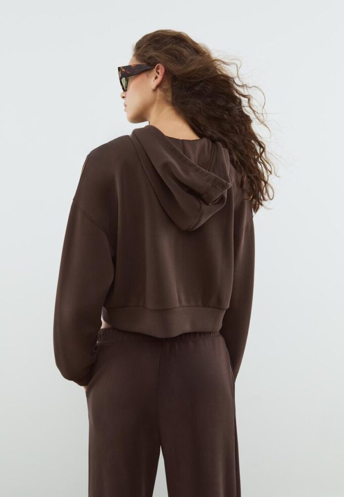 Soft-Feel-Sweatshirt mit Reißverschluss Soft-Feel-Sweatshirt mit Reißverschluss