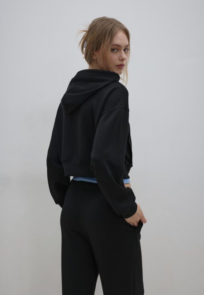 Soft-Feel-Sweatshirt mit Reißverschluss Soft-Feel-Sweatshirt mit Reißverschluss