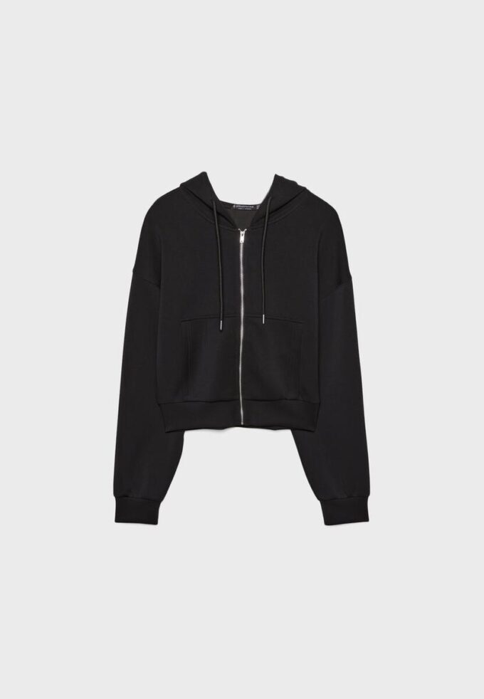 Soft-Feel-Sweatshirt mit Reißverschluss Soft-Feel-Sweatshirt mit Reißverschluss