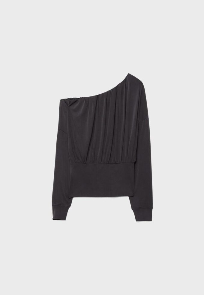 Soft Touch Asymmetrisches T-Shirt Soft Touch Asymmetrisches T-Shirt