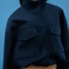 Soft Touch-Bomberjacke mit Taschen Soft Touch-Bomberjacke mit Taschen