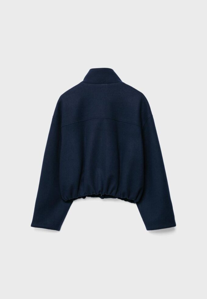 Soft Touch-Bomberjacke mit Taschen Soft Touch-Bomberjacke mit Taschen