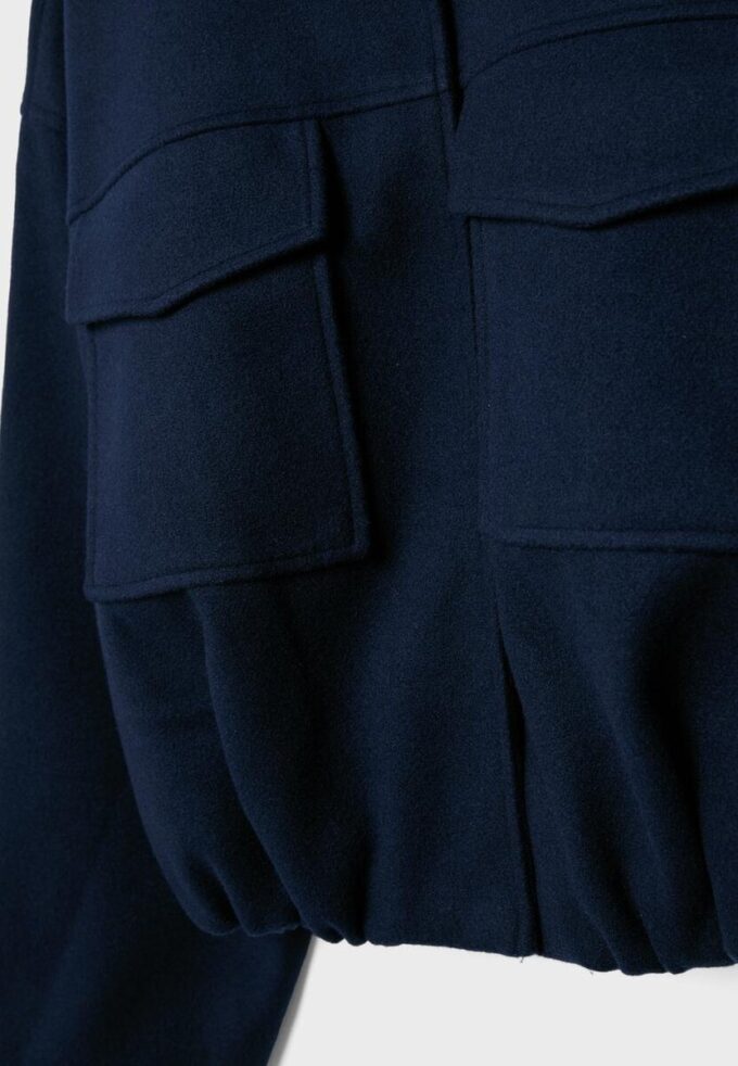 Soft Touch-Bomberjacke mit Taschen Soft Touch-Bomberjacke mit Taschen