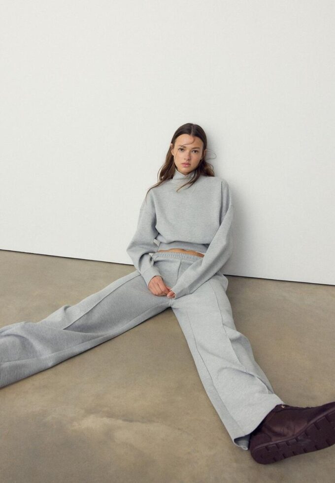 Soft Touch-Jogginghose aus Interlock