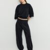 Soft Touch-Jogginghose im Ballon-Stil mit umgeschlagenem Bund Soft Touch-Jogginghose im Ballon-Stil mit umgeschlagenem Bund