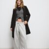 Soft Touch-Midi-Mantel mit Knopfleiste Soft Touch-Midi-Mantel mit Knopfleiste