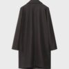Soft Touch-Midi-Mantel mit Knopfleiste Soft Touch-Midi-Mantel mit Knopfleiste