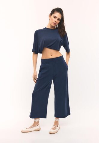 Soft Touch-Oversize-Rollkragenpullover