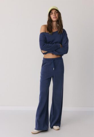 Soft Touch-Palazzo-Jogginghose