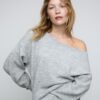 Soft Touch-Strickpullover mit U-Boot-Ausschnitt Soft Touch-Strickpullover mit U-Boot-Ausschnitt