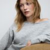 Soft Touch-Strickpullover mit U-Boot-Ausschnitt Soft Touch-Strickpullover mit U-Boot-Ausschnitt