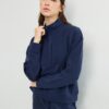 Soft Touch-Sweatshirt mit Reißverschluss Soft Touch-Sweatshirt mit Reißverschluss
