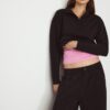 Soft Touch-Sweatshirt mit Reißverschluss Soft Touch-Sweatshirt mit Reißverschluss
