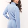 Soft Touch-Sweatshirt mit Reißverschluss Soft Touch-Sweatshirt mit Reißverschluss