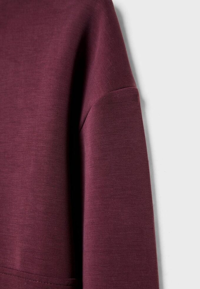 Soft Touch-Sweatshirt mit Reißverschluss Soft Touch-Sweatshirt mit Reißverschluss