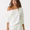 Soft Touch-Sweatshirt mit schulterfreiem Ausschnitt Soft Touch-Sweatshirt mit schulterfreiem Ausschnitt