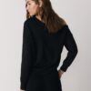 Soft Touch-Sweatshirt mit schulterfreiem Ausschnitt Soft Touch-Sweatshirt mit schulterfreiem Ausschnitt