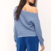 Soft Touch-Sweatshirt mit schulterfreiem Ausschnitt Soft Touch-Sweatshirt mit schulterfreiem Ausschnitt