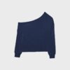 Soft Touch-Sweatshirt mit schulterfreiem Ausschnitt Soft Touch-Sweatshirt mit schulterfreiem Ausschnitt