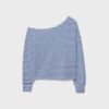 Soft Touch-Sweatshirt mit schulterfreiem Ausschnitt Soft Touch-Sweatshirt mit schulterfreiem Ausschnitt