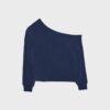 Soft Touch-Sweatshirt mit schulterfreiem Ausschnitt Soft Touch-Sweatshirt mit schulterfreiem Ausschnitt