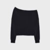Soft Touch-Sweatshirt mit schulterfreiem Ausschnitt Soft Touch-Sweatshirt mit schulterfreiem Ausschnitt