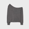 Soft Touch-Sweatshirt mit schulterfreiem Ausschnitt Soft Touch-Sweatshirt mit schulterfreiem Ausschnitt