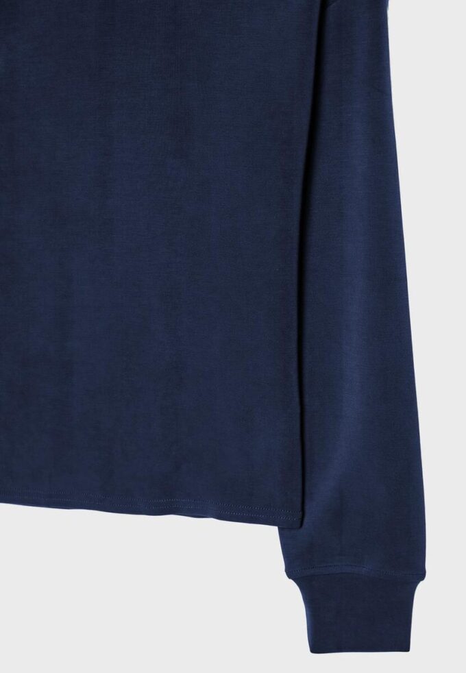 Soft Touch-Sweatshirt mit schulterfreiem Ausschnitt Soft Touch-Sweatshirt mit schulterfreiem Ausschnitt
