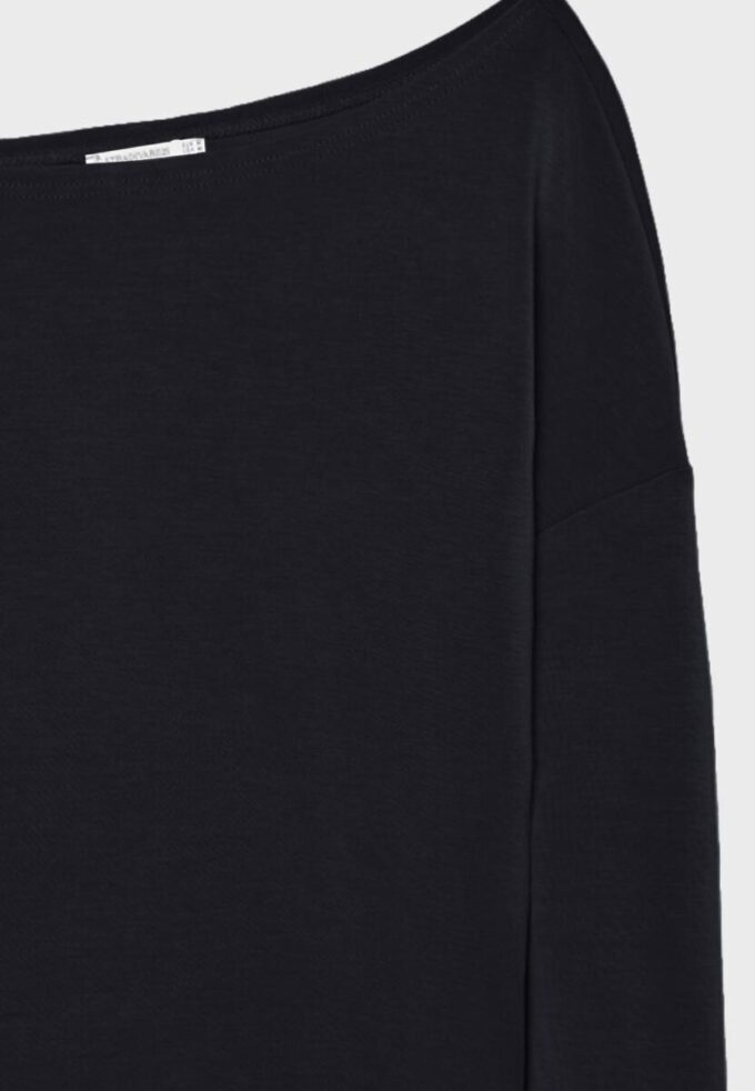 Soft Touch-Sweatshirt mit schulterfreiem Ausschnitt Soft Touch-Sweatshirt mit schulterfreiem Ausschnitt
