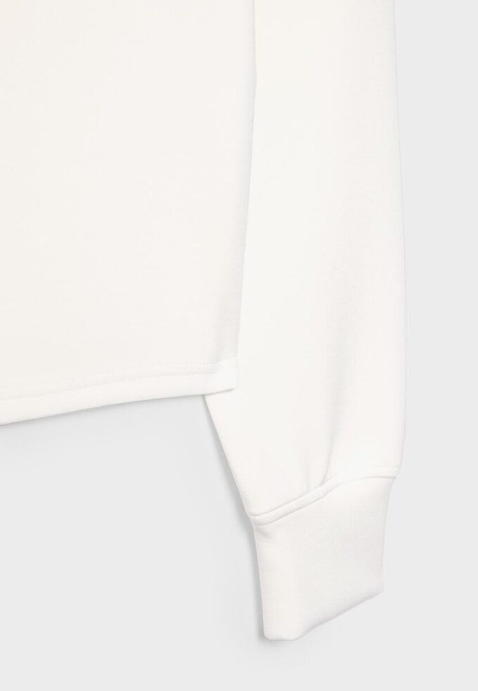 Soft Touch-Sweatshirt mit schulterfreiem Ausschnitt Soft Touch-Sweatshirt mit schulterfreiem Ausschnitt