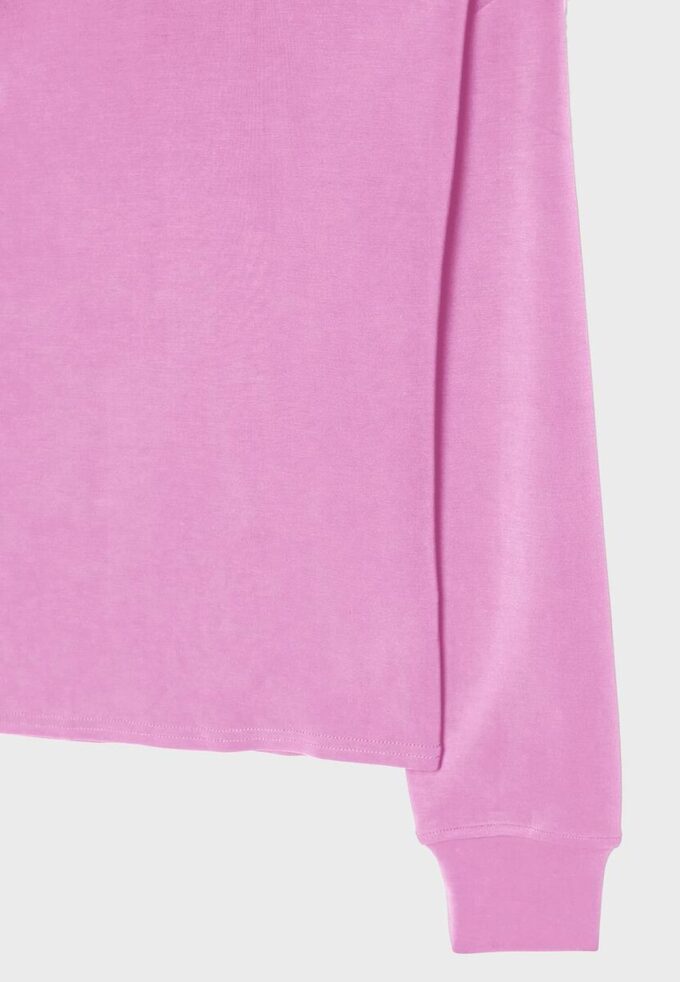 Soft Touch-Sweatshirt mit schulterfreiem Ausschnitt Soft Touch-Sweatshirt mit schulterfreiem Ausschnitt