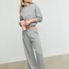 Soft Touch-Sweatshirt mit seitlichem Reißverschluss Soft Touch-Sweatshirt mit seitlichem Reißverschluss