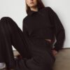 Soft Touch-Sweatshirt mit seitlichem Reißverschluss Soft Touch-Sweatshirt mit seitlichem Reißverschluss