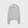 Soft Touch-Sweatshirt mit seitlichem Reißverschluss Soft Touch-Sweatshirt mit seitlichem Reißverschluss