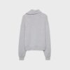 Soft Touch-Sweatshirt mit seitlichem Reißverschluss Soft Touch-Sweatshirt mit seitlichem Reißverschluss