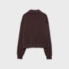 Soft Touch-Sweatshirt mit seitlichem Reißverschluss Soft Touch-Sweatshirt mit seitlichem Reißverschluss