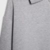 Soft Touch-Sweatshirt mit seitlichem Reißverschluss Soft Touch-Sweatshirt mit seitlichem Reißverschluss