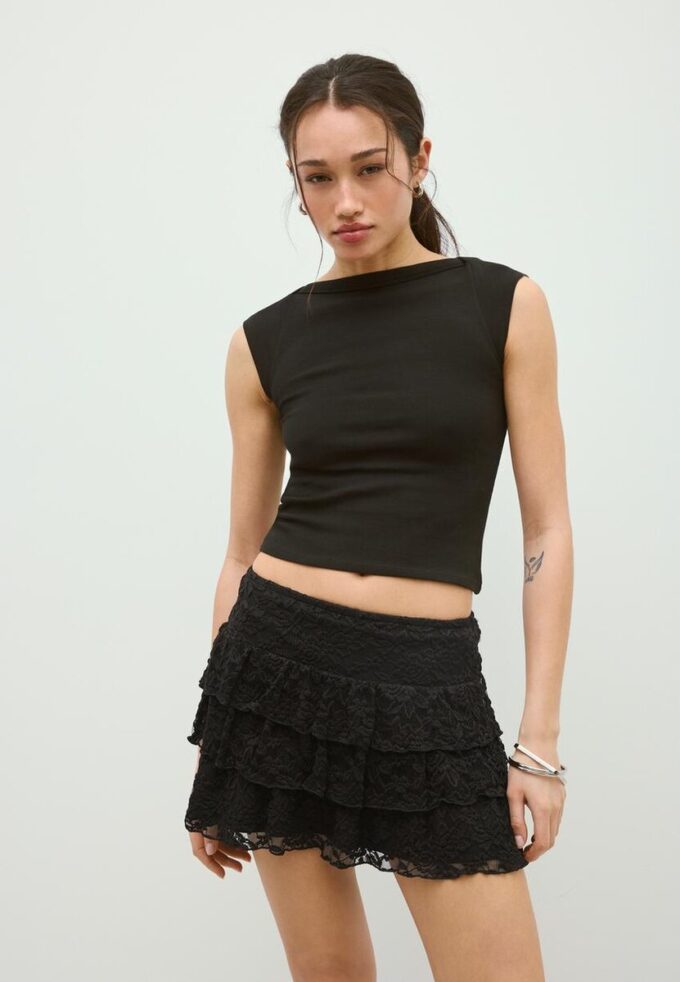 Spitzen-Skort Spitzen-Skort
