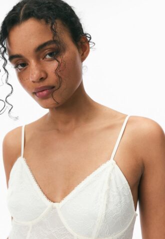 Spitzenbodysuit mit Trägern