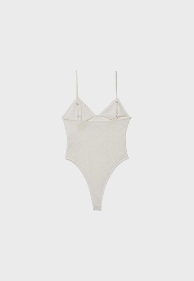Spitzenbodysuit mit Trägern Spitzenbodysuit mit Trägern