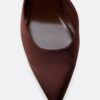 Stiletto-Absatzschuhe mit Satin-Effekt