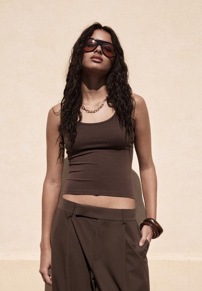 Strick-Halter-Oberteil Strick-Halter-Oberteil