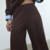 Strickhose mit Nahtdetails Strickhose mit Nahtdetails