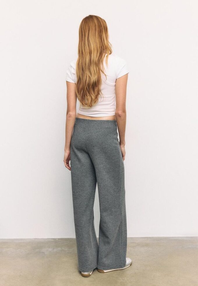 Strickhose mit Nahtdetails Strickhose mit Nahtdetails