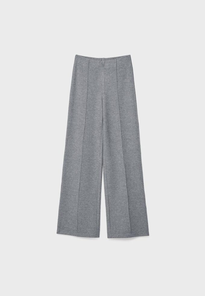 Strickhose mit Nahtdetails Strickhose mit Nahtdetails