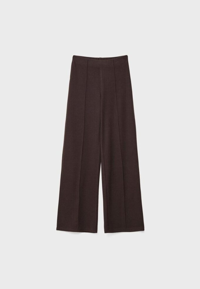 Strickhose mit Nahtdetails Strickhose mit Nahtdetails