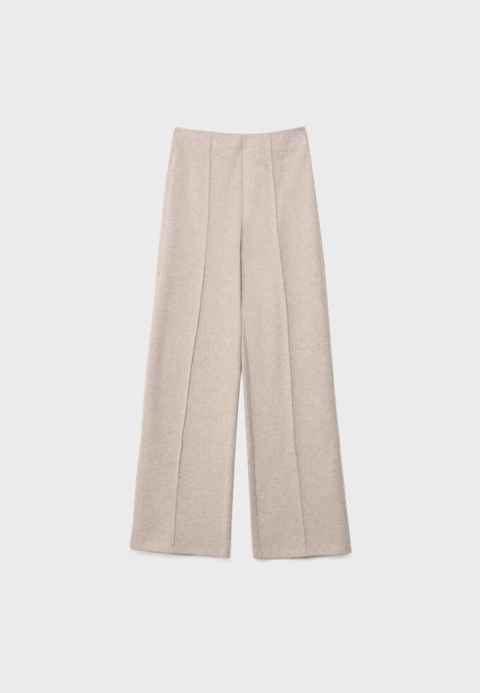 Strickhose mit Nahtdetails Strickhose mit Nahtdetails