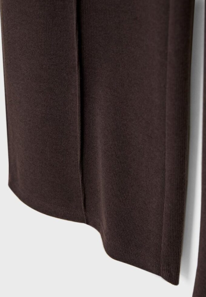 Strickhose mit Nahtdetails Strickhose mit Nahtdetails