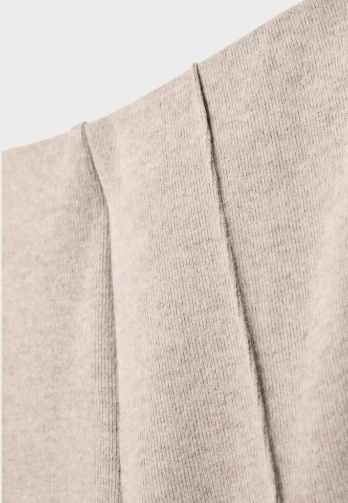 Strickhose mit Nahtdetails Strickhose mit Nahtdetails